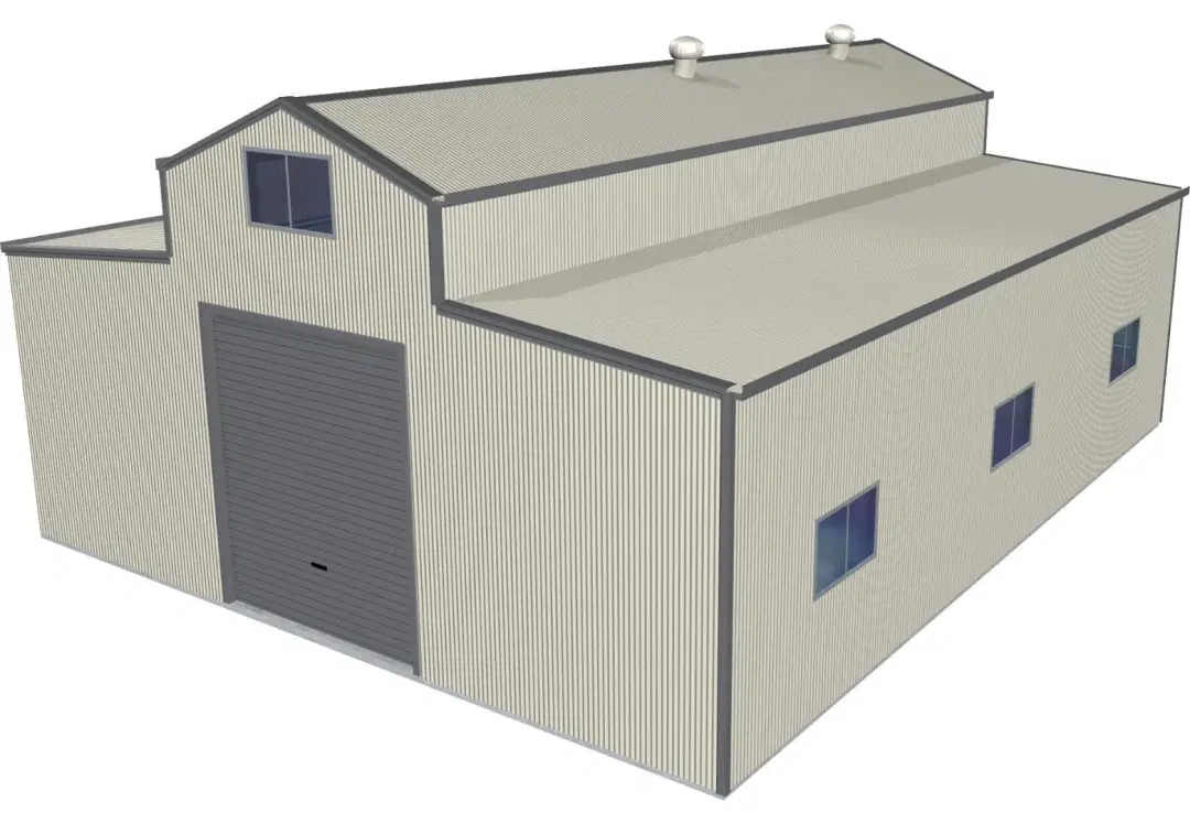 3D view of the shed