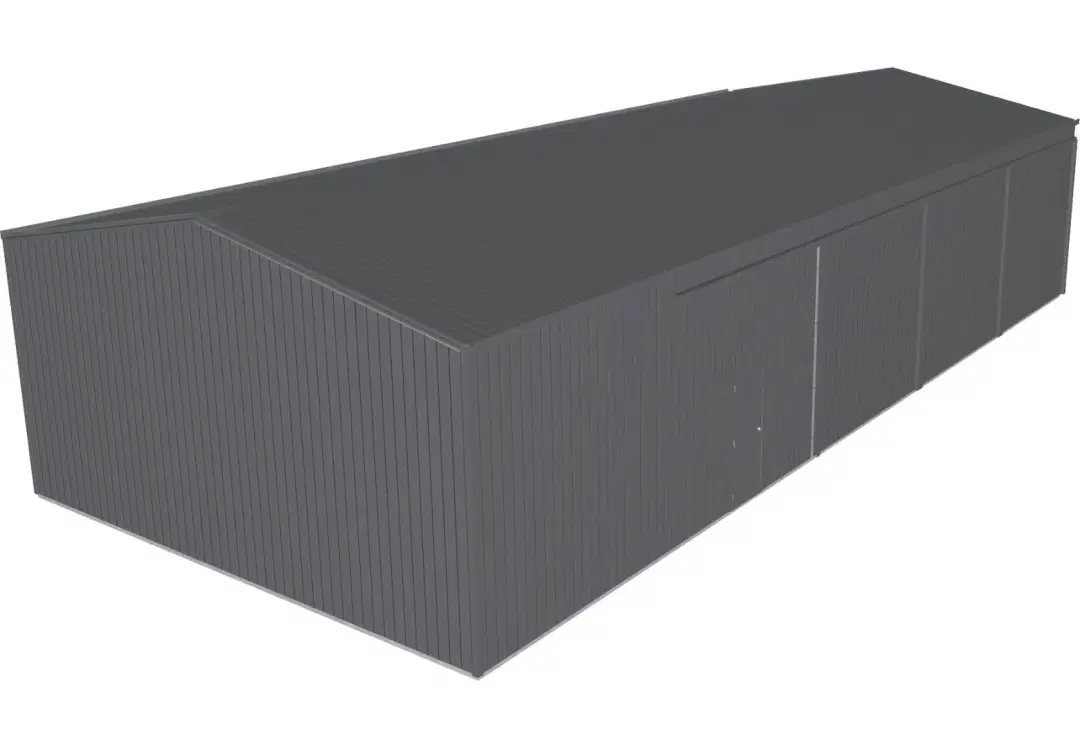 3D view of the shed